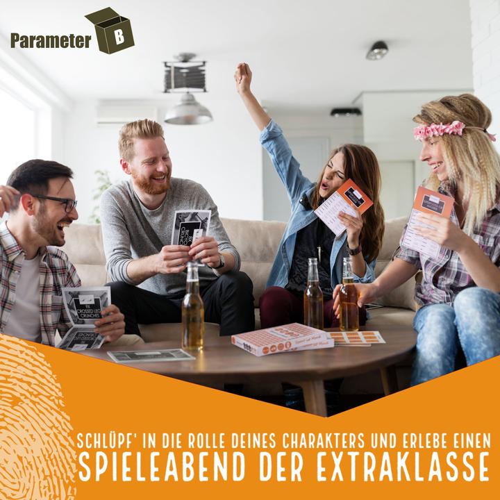 Actual product image Parameter B PARPB004 - Sport ist Mord - Krimi-Dinner Spiel, für 4 Spieler, ab 16 Jahren (DE-Ausgabe) (German)
