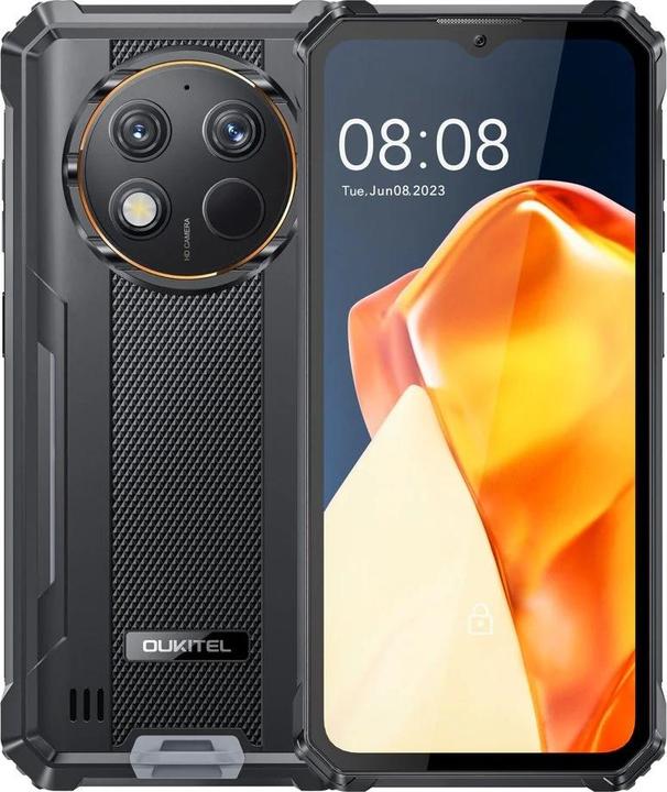 Produktbild Oukitel WP28E (6.52" - NFC - 10.600 mAh - 64 GB, 4 GB RAM) Schwarz (64 GB, Schwarz, 6.52", 13 Mpx)