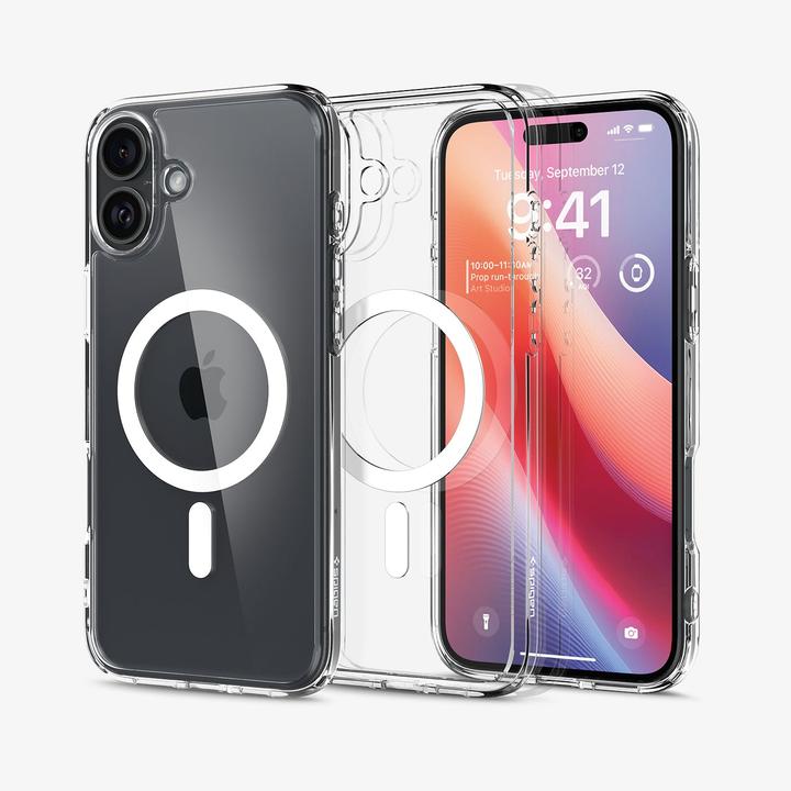 Produktbild Spigen Ultra Hybrid MAG iPhone 16 Plus Max 6,7" Magsafe biały/white ACS08075 (Apple iPhone 16 Plus)