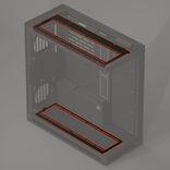 Produktbild Havn HS 420 Fan Brackets für 360 mm Radiatoren - schwarz