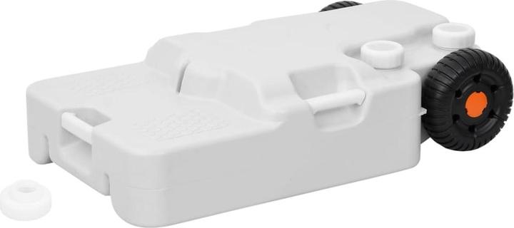 Image du produit VidaXL Réservoir d'eau de camping avec roulettes 30 L Gris