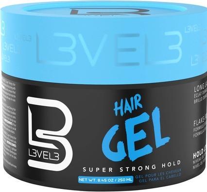 L3vel3 Superstarkes Haargel kreiert geschmeidige, lang anhaltende Frisuren, gibt Volumen und verleiht (Haargel, 250 ml)