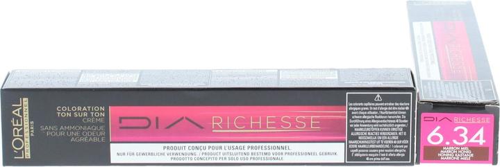Actual product image L'Oréal Professionnel Dia Richesse (6.34 Marron Honey)