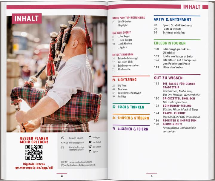 Produktbild Reiseführer Edinburgh (Deutsch, Martin Müller, 2024)