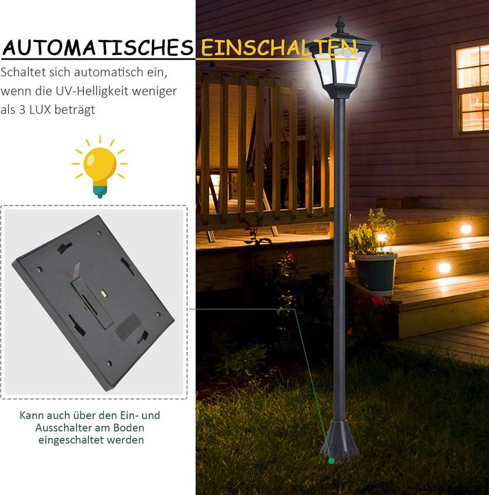 Produktbild Jamb Gartenlaterne (30 lm, IP44)