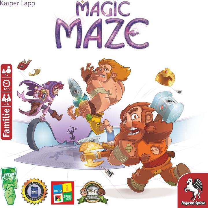 Actual product image Pegasus magic maze (German)