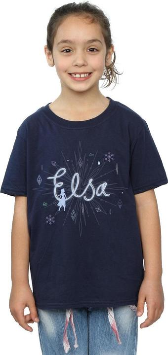 Image du produit Disney - T-shirt FROZEN ELSA SNOWFLAKE - Fille (152, 158)