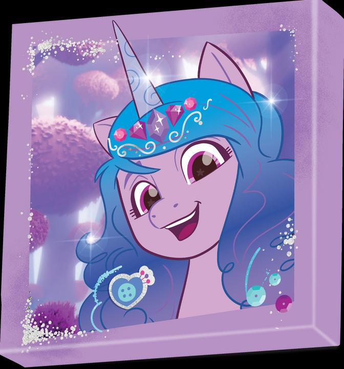 Produktbild Diamond Dotz DOTZ BOX® Original Diamond Painting Set My Little Pony "Izzy Moonbow", Kreativset mit glitzernden