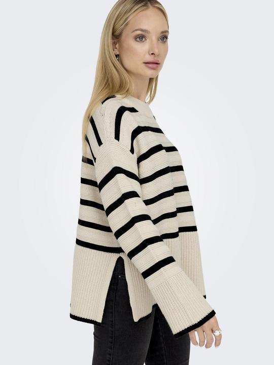 Actual product image Only Striped knit jumper (L)