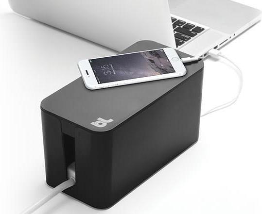 Actual product image BlueLounge CableBox Mini