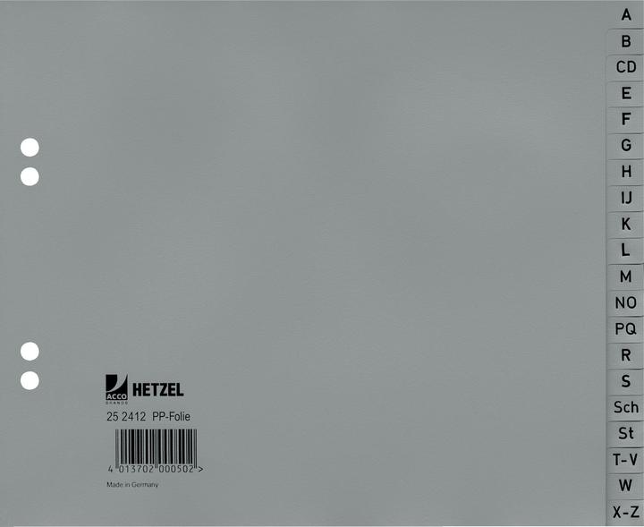 Hetzel Plastikregister