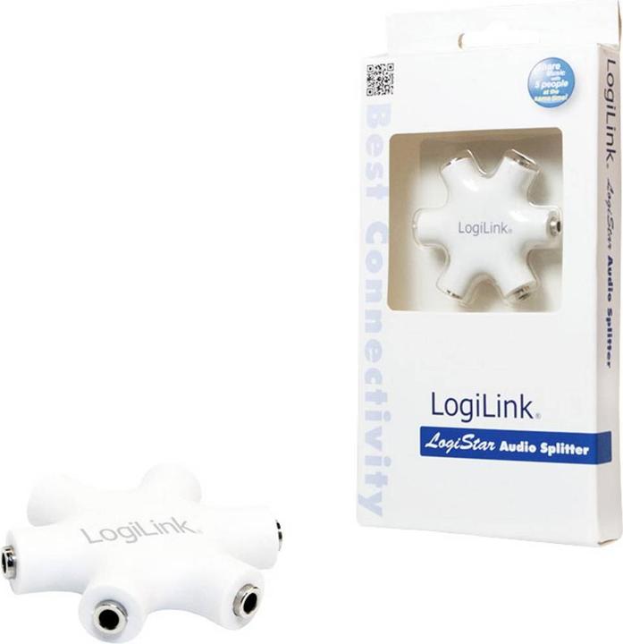 Produktbild LogiLink Audio Splitter (Klinkenadapter)