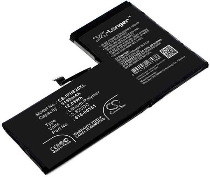 Actual product image NoName Battery for Apple iPhone X
