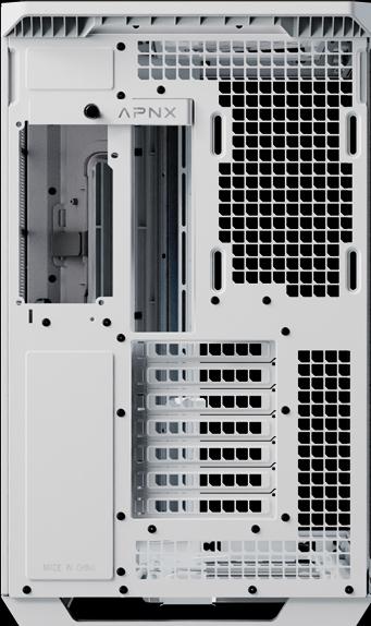 Actual product image APNX V1-W-WT-v1 (ATX, Mini-ITX)