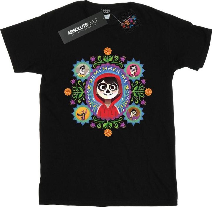 Actual product image Disney Womens/Ladies Coco Remember Me Cotton Boyfriend T-Shirt (3XL)