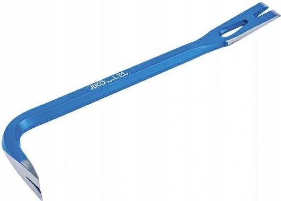 Jucon Juco 2in1 nail iron & pry bar, pry bar induction hardened, pry bar lacquered, cow foot for each
