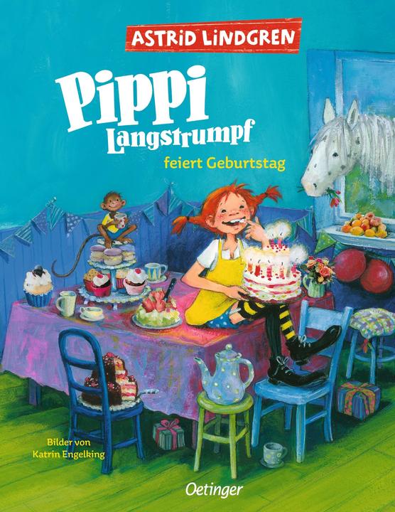 Actual product image Pippi Langstrumpf feiert Geburtstag (German, Astrid Lindgren, 2020)