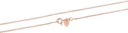 Immagine prodotto Beneto Catena in argento placcato oro Anker AGS1286-ROSEGOLD - Lunghezza: 55 cm (L)