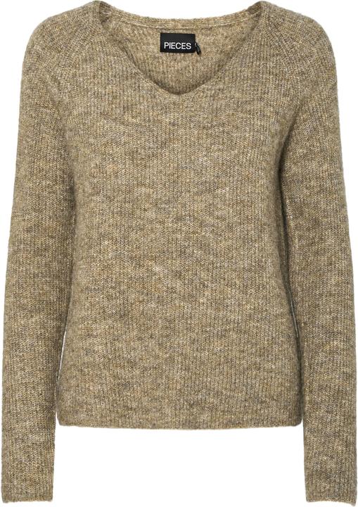 Actual product image Pieces V-neck knit sweater (S)