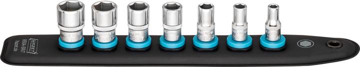 Actual product image HAZET SmartRail with 7 slots 850A-SR/7 ∙ Square, hollow 6.3 mm (1/4 inch) ∙ Outside hexagon tractio… (9/16", 3/8", 5/16", 1/4", 1/2", 7/16", 3/16")