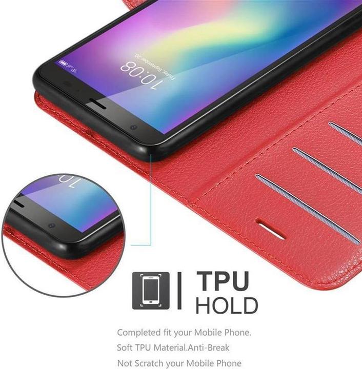Actual product image Cadorabo Book with stand function cover (ZTE Blade A5)