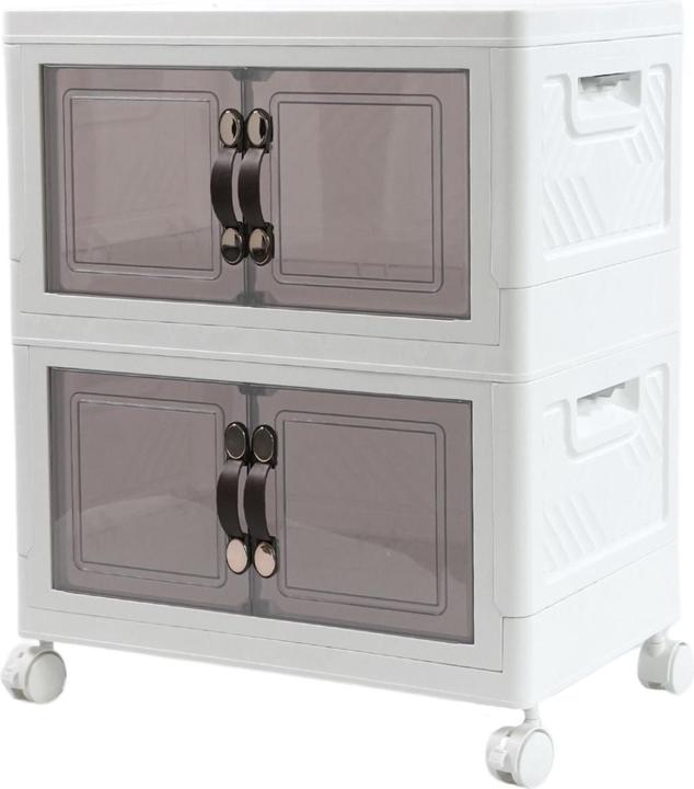 Produktbild Hermex Modul-Set 45 Faltbox Vorratsschrank 1 Basis 1 Erweiterung (45 x 30 x 55 cm)