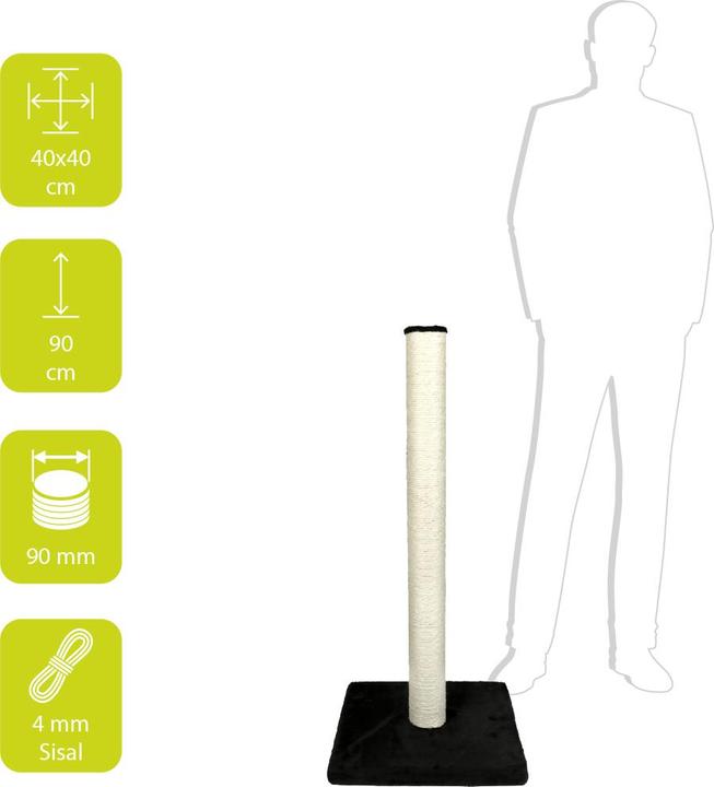 Image du produit EBI Classic Tree Highpost (90 cm, Noir)