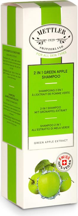 Produktbild Mettler1929 2-In-1 Shampoo mit Grünapfel-Extrakt (200 ml, Flüssiges Shampoo)