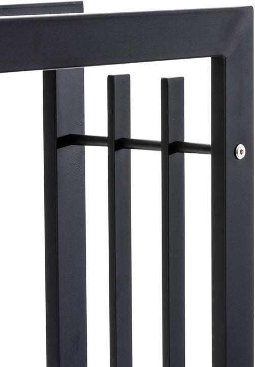 Actual product image Swisshandel24 Skadi firewood rack 25x40x150, black