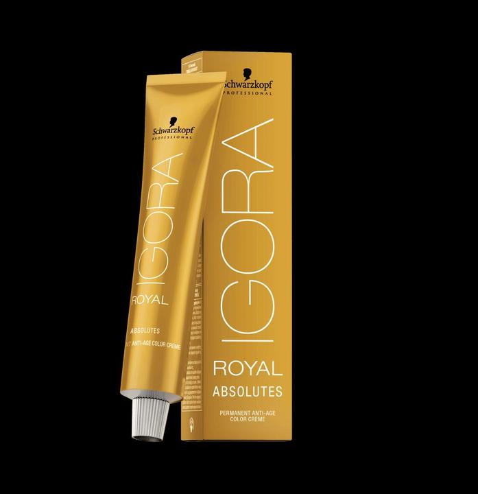 Image du produit Schwarzkopf Professional Igora Royal Absolutes 7- Blond moyen beige naturel (7-40 Blond moyen blond beige naturel naturel)