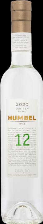 Produktbild Humbel Quittenbrand Nr. 12 (3 x 50 cl)