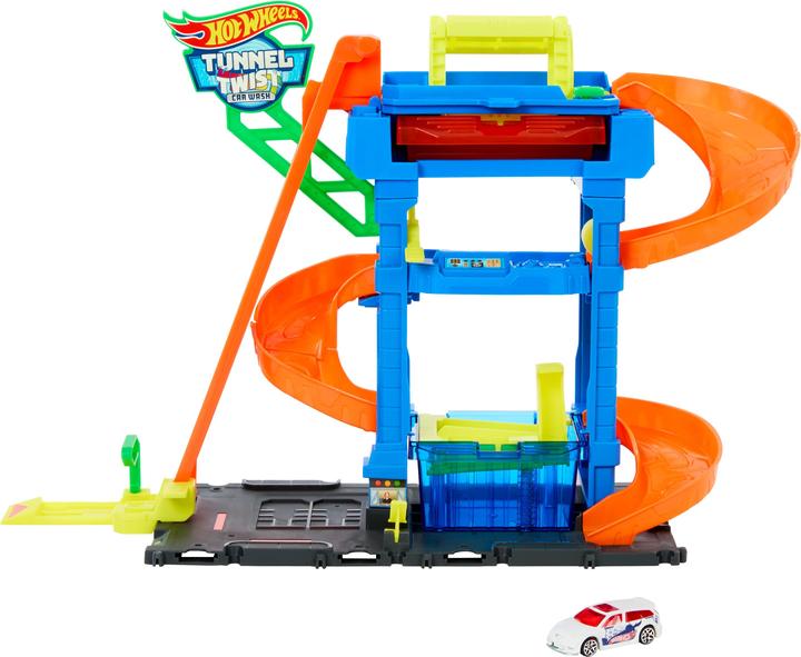 Actual product image Hot Wheels City ECL Tunnel Twist Car Wash