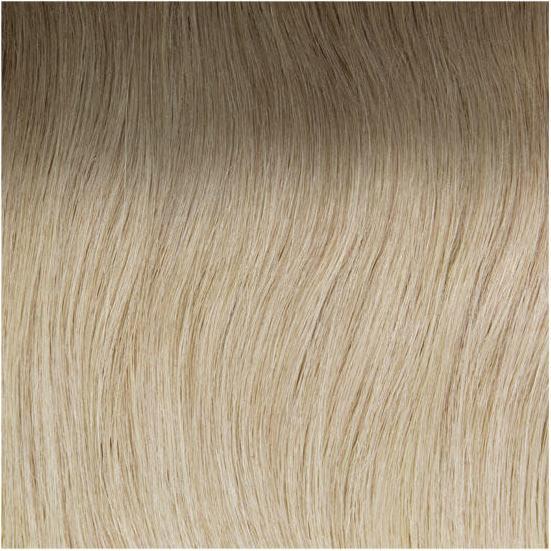 Balmain Professional Balmain Hair Professional - Double Hair Extensions Human Hair - 10AA OM - Blond (10AA OM Super Light Blonde Double Ash Ombré, 40 cm)