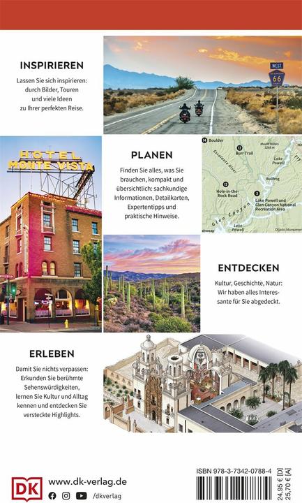 Immagine prodotto Vis-à-Vis Reiseführer USA Südwesten & Nationalparks (Tedesco, DK Verlag Viaggi, 2024)