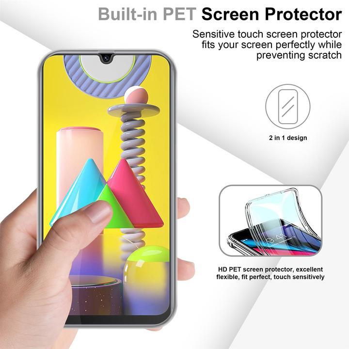 Productafbeelding Cadorabo TPU 360 graden hoesje (Samsung Galaxy M31)