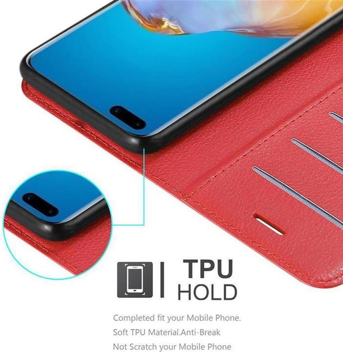 Produktbild Cadorabo Book mit Standfunktion Cover (Huawei P40 Pro+)