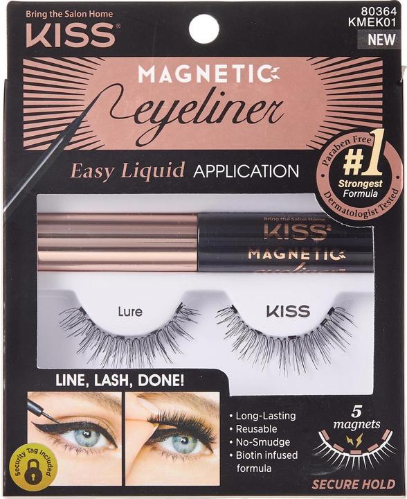 KISS Magnetic Eyeliner & Lash Kit (Künstliche Wimpern)