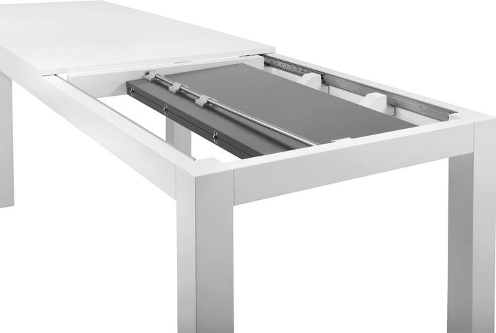 Actual product image Pöttker TOPSLIDE extension table runner, extension 1020 mm, length 1500 mm, steel/aluminium