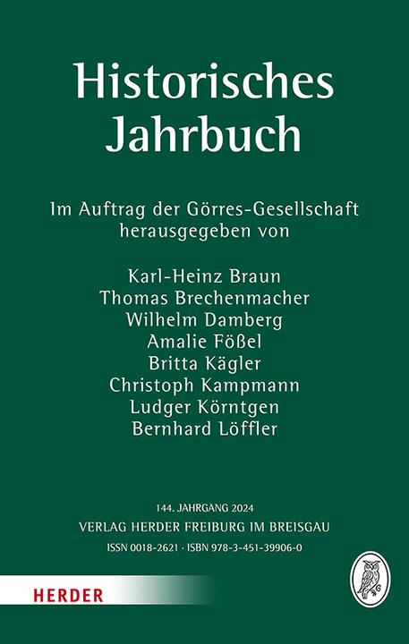 Historisches Jahrbuch (Deutsch)