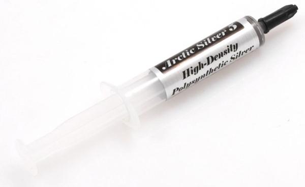 Produktbild Arctic Silver Sidabrinis AS5, 12g Kühlkörpermasse Wärmeleitpaste 350000 W (9 W/m K, 12 g)
