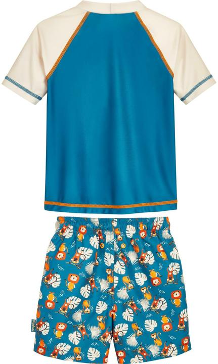 Produktbild Playshoes UV-Badebekleidungsset Dschungel Petrol Gr. 110/116 (110)