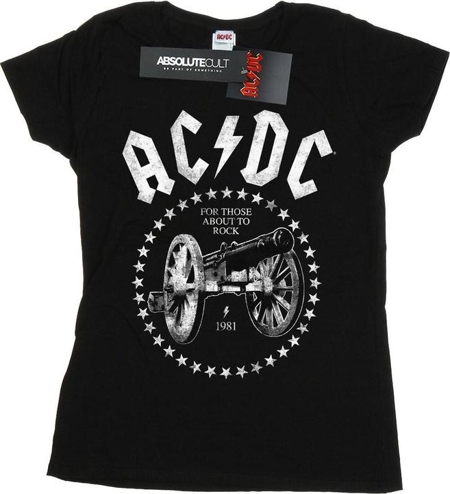 AC/DC We Salute You Cannon TShirt aus Baumwolle
