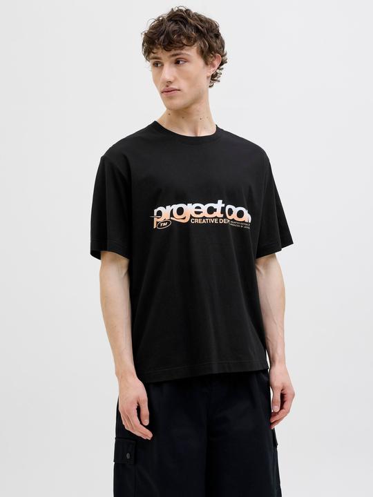Produktbild Jack & Jones Gedruckt Rundhalsausschnitt T-shirt T-shirt (S)