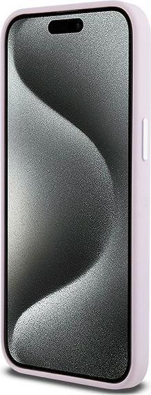 Immagine prodotto DKNY DKHMP15XSMCHLP iPhone 15 Pro Max 6,7" różowy/rosa hardcase Liquid Silicone Small Metal Logo Mag (Apple iPhone 15 Pro Max)