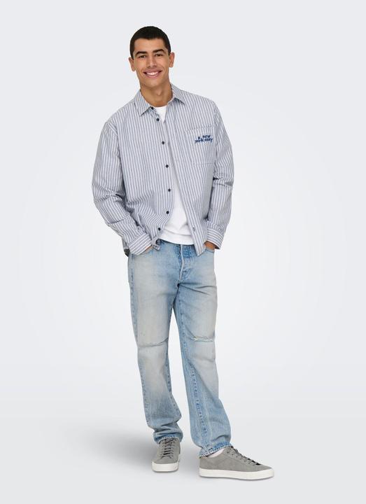 Produktbild Only & Sons ONSEDGE Mittlere Taille Gerade geschnitten Jeans Normal geschnitten jeans (W33/L34)