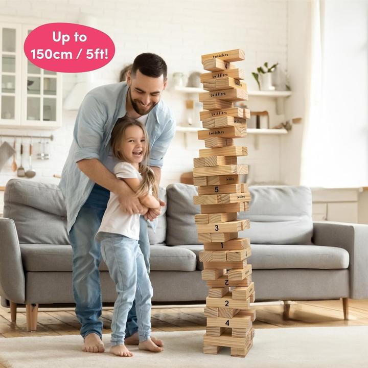 Actual product image The twiddlers Wobble tower extra large 87cm (German)