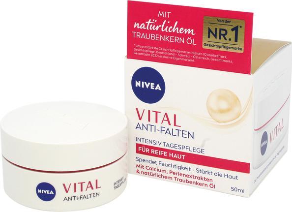 Produktbild NIVEA Vital Tagescreme 50ml (Crème, 50 ml, Tag)