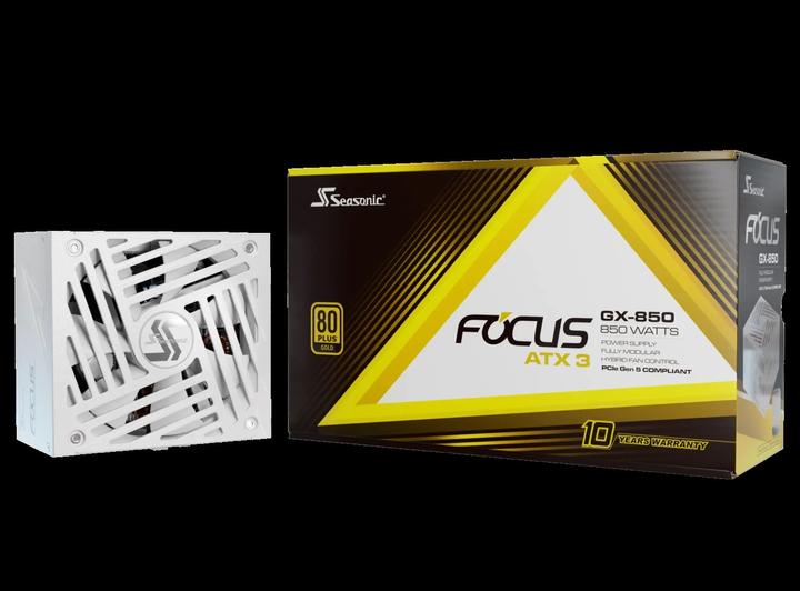 Actual product image Seasonic Focus GX-850 V4 850W ATX3.0 white (850 W)