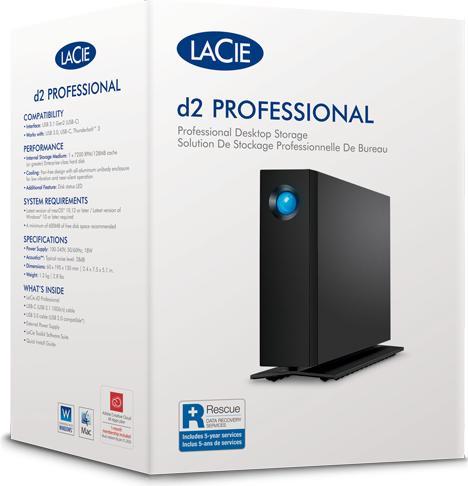 Actual product image LaCie d2 Professional (20 TB)
