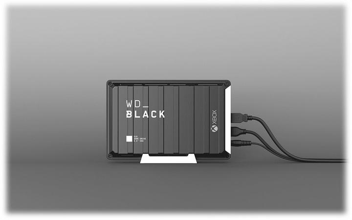 Image du produit WD Lecteur de jeu D10 noir (12 To)